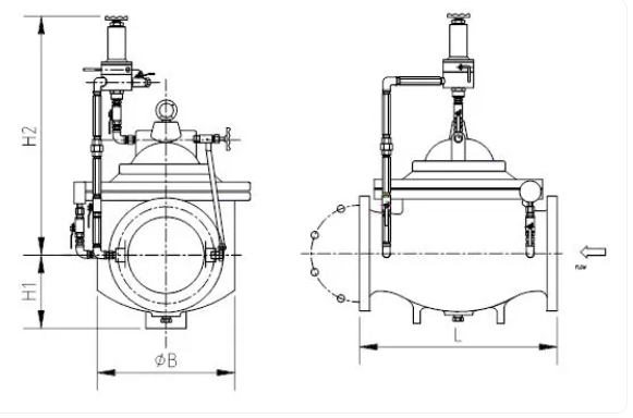 埃美柯泄壓/持壓閥9500X結構圖