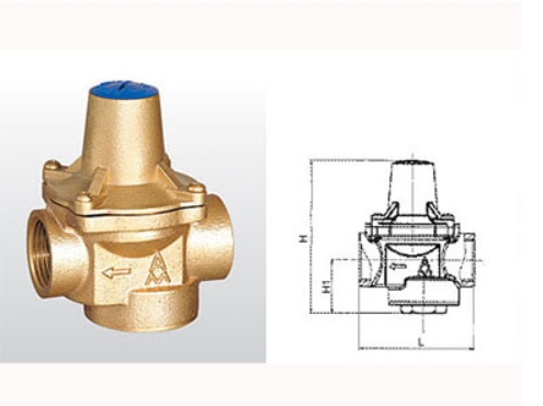 埃美柯黃銅可調式減壓閥718